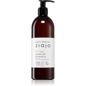 Ziaja Baltic Home Spa Fit Mango gel de duș pentru față, corp și păr - imagine 2